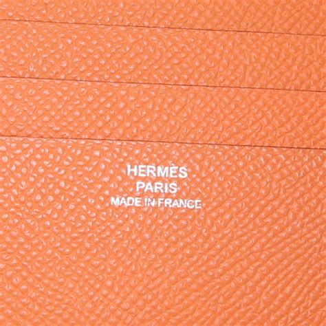 hermes mc2 wallet orange